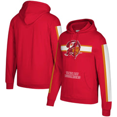 Three Stripe Pullover Hoodie - Tampa Bay Buccaneers Hoodies