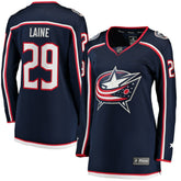 NHL Patrik Laine Columbus Blue Jackets Fanatics Women's Home Breakaway Jersey