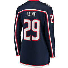 NHL Patrik Laine Columbus Blue Jackets Fanatics Women's Home Breakaway Jersey