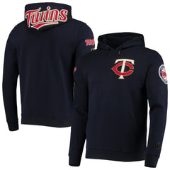 Navy Minnesota Twins Pro Standard Team Logo Pullover Hoodie
