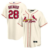 Cream Nolan Arenado St. Louis Cardinals Nike Alternate 2 Replica Jersey