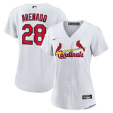 White Nolan Arenado St. Louis Cardinals Nike Women's Home Official Replica Player Jersey