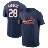Navy Nolan Arenado St. Louis Cardinals Nike Name & Number T-Shirt