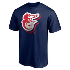 Navy Baltimore Orioles Red White and Team T-Shirt