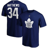 NHL Auston Matthews Toronto Maple Leafs Fanatics Big & Tall Name & Number T-Shirt