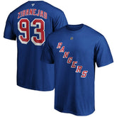 NHL Mika Zibanejad New York Rangers Fanatics Big & Tall Name & Number T-Shirt