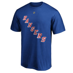 NHL Mika Zibanejad New York Rangers Fanatics Big & Tall Name & Number T-Shirt
