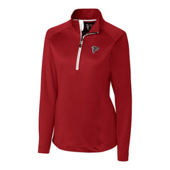 Cutter & Buck Women's Jackson Half-Zip Overknit Pullover Jacket - Atlanta Falcons Pullover