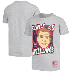 Mitchell & Ness Jason Williams Sacramento Kings Youth Hardwood Classics King of the Court Player T-Shirt