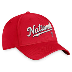 Red Washington Nationals Fanatics Core Flex Hat