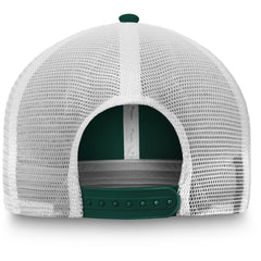 Green/White Athletics Fanatics Team Core Unstructured Trucker Adjustable Hat