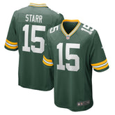 Bart Starr Retired Player Game Jersey - Green Bay Packers Jerseys