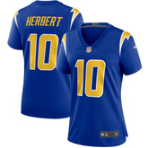 Justin Herbert Women's Game Jersey - Los Angeles Chargers Jerseys