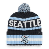 NHL Seattle Kraken '47 Bering Cuffed Knit Hat with Pom