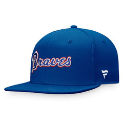 Royal Atlanta Braves Fanatics Cooperstown Collection Fitted Hat