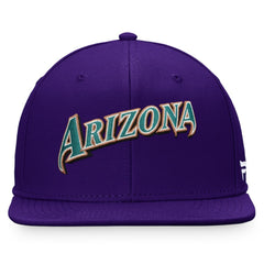 Purple Arizona Diamondbacks Fanatics Cooperstown Collection Fitted Hat