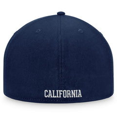 Navy California Angels Fanatics Cooperstown Collection Fitted Hat