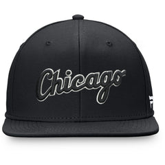 Black Chicago White Sox Fanatics Team Core Fitted Hat