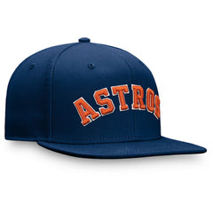 Navy Houston Astros Fanatics Team Core Fitted Hat