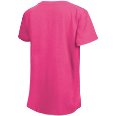 Pink Kansas City Royals New Era Girls Youth Jersey Stars V-Neck T-Shirt