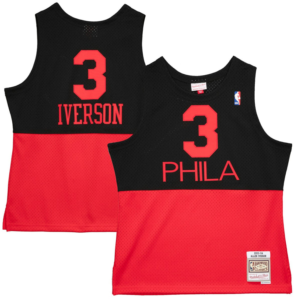 Mitchell & Ness Allen Iverson Philadelphia 76ers 2003/04 Hardwood Classics Reload 2.0 Swingman Jersey