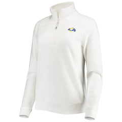 Vineyard Vines Women's Shep Shirt Quarter-Zip Sweatshirt - Los Angeles Rams Sweatshirts
