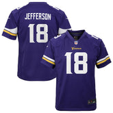 Justin Jefferson Youth Game Jersey - Minnesota Vikings Jerseys