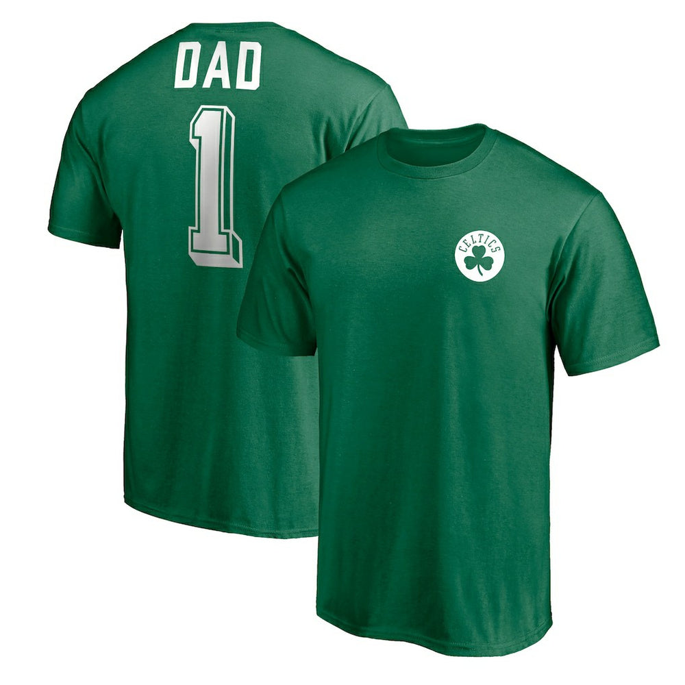 Boston Celtics Number One Dad T-Shirt
