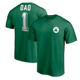 Boston Celtics Number One Dad T-Shirt