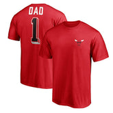 Chicago Bulls Number One Dad T-Shirt sale