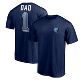 Memphis Grizzlies Number One Dad T-Shirt