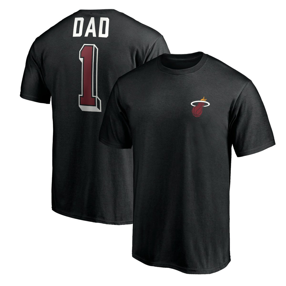 Miami Heat Number One Dad T-Shirt