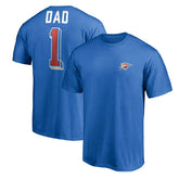 Oklahoma City Thunder Number One Dad T-Shirt