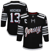 NHL Nico Hischier New Jersey Devils Youth 2021/22 Alternate Premier Player Jersey
