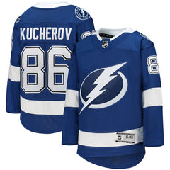 NHL Nikita Kucherov Tampa Bay Lightning Youth Home Premier Player Jersey