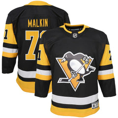 NHL Evgeni Malkin Pittsburgh Penguins Youth Home Premier Player Jersey