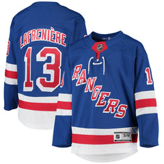 NHL Alexis Lafreniere New York Rangers Youth Home Premier Player Jersey