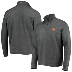 Charcoal San Francisco Giants Vineyard Vines Saltwater Quarter-Zip Jacket