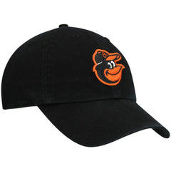 Black Baltimore Orioles '47 Youth Team Logo Clean Up Adjustable Hat