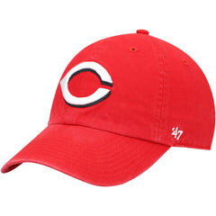 Red Cincinnati Reds '47 Youth Team Logo Clean Up Adjustable Hat