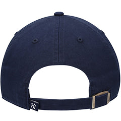 Navy New York Yankees '47 Youth Team Logo Clean Up Adjustable Hat