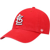 Red St. Louis Cardinals '47 Youth Team Logo Clean Up Adjustable Hat