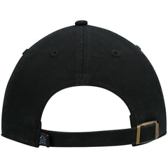 Black Miami Marlins '47 Youth Team Logo Clean Up Adjustable Hat