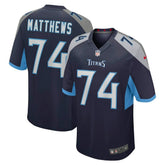Bruce Matthews Retired Player Jersey - Tennessee Titans Jerseys