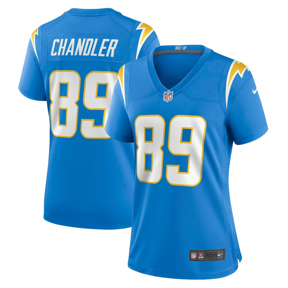 Wes Chandler Women's Retired Player Jersey - Los Angeles Chargers Jerseys