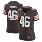 Don Fleming Women's Retired Player Jersey - Cleveland Browns Jerseys