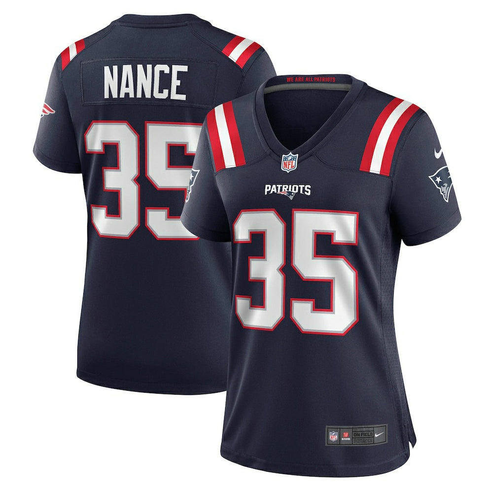 Jim Nance Women's Retired Player Jersey - New England Patriots Jerseys