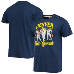 Jamal Murray/Michael Porter Jr./Nikola Jokic Denver Nuggets Homage Triple Threat Player Tri-Blend T-Shirt sale