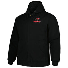 Dunbrooke Big & Tall Dakota Canvas Hoodie Full-Zip Jacket - Tampa Bay Buccaneers Hoodies