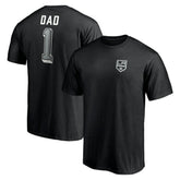 NHL Los Angeles Kings Number One Dad Logo T-Shirt